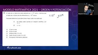 Resolución Modelo DEMRE de Matemática Admisión 2022 Ejercicio 12 [upl. by Nahtanaoj]