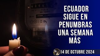 🔴 SEMANA CRÍTICA PARA ECUADOR LOS APAGONES SE EXTIENDEN Y LAS HIDROELÉCTRICAS NO OPERAN [upl. by Amick]