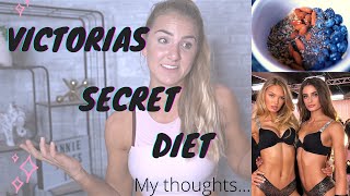 Eating like a Victorias Secret Model for a Day My Thoughts [upl. by Ainslee122]