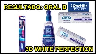 ORALB WHITE PERFECTION RESULTADOMINHA OPINIÃO [upl. by Ahlgren507]