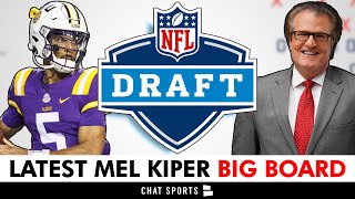 Mel Kiper’s 2024 NFL Draft Big Board ESPN Top 25 Prospect Rankings Ft Jayden Daniels amp Jared Verse [upl. by Ahtennek]