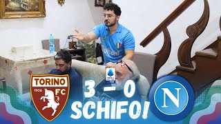 Torino  Napoli 30  SCHIFO 😡 LIVE REACTION NAPOLETANI HD [upl. by Weisbrodt]