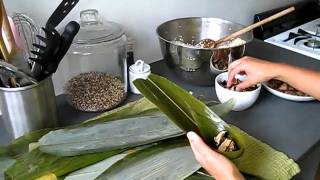 How to Wrap Zongzi [upl. by Archibaldo]