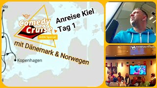 AIDA Comedy Reise  Anreise Tag 1 [upl. by Sirroned]