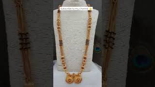 Mangalya chain designs latesttrendingmaharani style haramlikesharesubscribe😊👍 [upl. by Novets941]