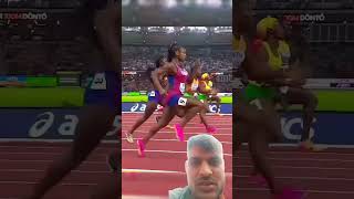 💯 m world championathletics usa sha carri1millionviews subscribe like share [upl. by Grete]