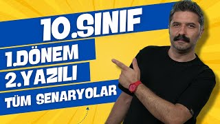 10SINIF  1Dönem 2Yazılı  RÜŞTÜ HOCA [upl. by Otreblasiul]