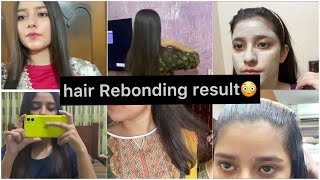 Hair TreatmentHair Rebonding karwai haiBohat Muskil se guzare hain yeah 3 Din main nakainat Vlogs [upl. by Servetnick]