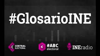 Glosario Electoral Documentos básicos [upl. by Etnahs]