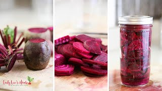 Lacto Fermented Beets  the EASIEST Way to Preserve Beets [upl. by Ielarol57]