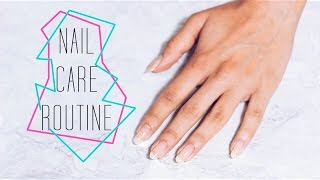 NAIL CARE ROUTINE  itslinamar [upl. by Demmahom]