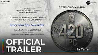 420 IPC  Tamil  Official Trailer  A ZEE5 Original  Streaming Now On ZEE5 [upl. by Tolman]