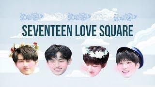 Seventeen Love Square Mingyu Minghao Jun amp Wonwoo [upl. by Freeland]