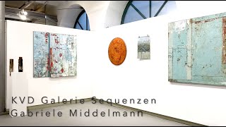 Ausstellung Sequenzen  Gabriele Middelmann  KVD Galerie [upl. by Nagard]