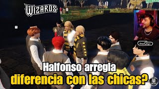 Halfonso Nexxuz arregla diferencias con las chicas Wizards Rp [upl. by Kellene]