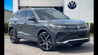 Brand New Volkswagen Tiguan RLine 15eTSI 150PS MHEV in Grey  Wrexham Volkswagen [upl. by Abad552]