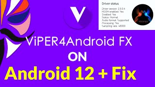 How To Install ViPER4Android FX On Android 12  Fix [upl. by Raycher]