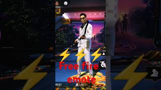 Sultan freefire viralsortsfree fire emote⚡⚡⚡ [upl. by Aisatnaf]