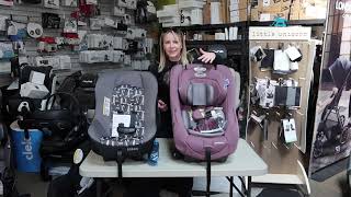 Travel Convertible Car Seat Comparison  Graco Contender  Cosco Scenera  Maxi Cosi Romi [upl. by Asik]