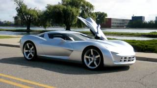 GM Corvette Stingray Concept Driven And Detailed [upl. by Ehtylb]