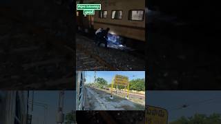 Kovur Padugupadu Railway Station circar express train accident kovur padugupadu trainaccidentnews [upl. by Olleina]