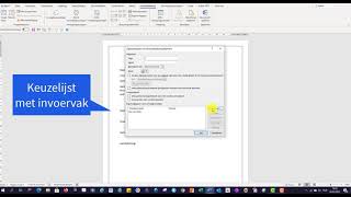 Formulieren maken in word met invulbare velden en digitaal ondertekenen [upl. by Ellon]