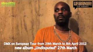 Official DMX Tour Announcement 2012 [upl. by Nomzzaj]