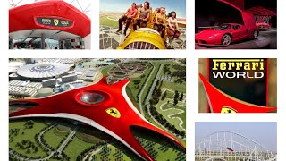 Ferrari World Abu Dhabi  Worlds Fastest Roller Coaster ride  Top Rides at Ferrari World [upl. by Proffitt56]