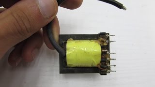 How to disassemble the Ferrite Transformer [upl. by Fara]