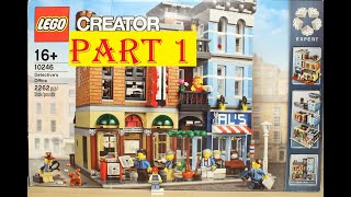 Lego 10246 Detectives Office Part 1 [upl. by Teyut]