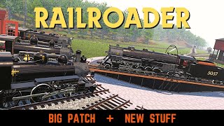 RAILROADER  BIG patch  new stock ✅  new industries ✅  new stuff ✅✅✅✅✅ [upl. by Nhguavaj896]