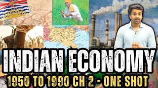 Special ONE SHOT  Indian Economy 1950 to 1990  Class 12  CA Parag Gupta [upl. by Terena]