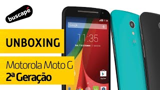 Motorola Moto G 2ª Geração DTV Colors  Unboxing [upl. by Stephana]