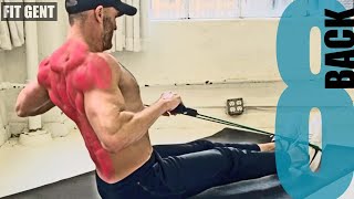 8 Back Exercises for Resistance Bands  NO ATTACHING [upl. by Ocsisnarf]