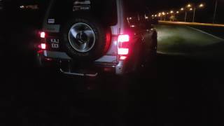 Unichip Mitsubishi Pajero 6G72 V6 Back Fire [upl. by Nahgiem392]