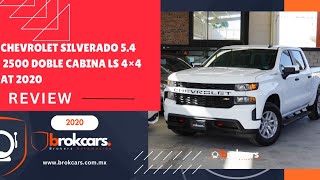 Chevrolet Silverado 54 2500 Doble Cabina LS 4×4 AT 2020 [upl. by Ilajna]