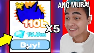 NAG IPON AT GUMASTOS AKO NG 150 MILLION DIAMONDS  Roblox  Pet SIMULATOR X [upl. by Wharton719]