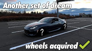 DREAM WHEELS FOR THE BRZ  POV Driving  2022 Subaru BRZ [upl. by Brucie]