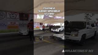 Tesla Plaid vs Silverado Supercharged quot La Lechera quot arrancones [upl. by Kendrick]