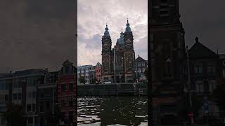 Reflections of history and faith in every ripple and brick shorts shortsvideo amsterdam vacation [upl. by Plerre]