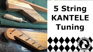 Kantele Tuning  Finnish Kantele Demo [upl. by Nilloc812]