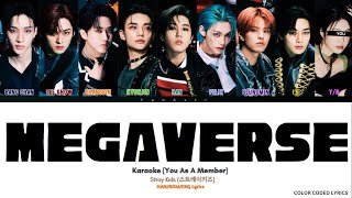 KARAOKE Stray Kids MEGAVERSE  You As A Member  9 Members Ver [upl. by Abrahan]