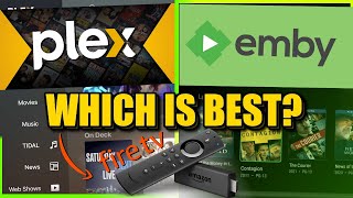 Plex vs Emby on Amazon Fire TV  Which is Better [upl. by Michael]