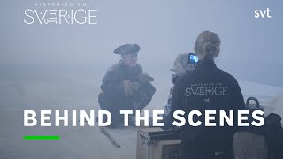 Historien om Sverige  Behind the scenes  SVT [upl. by Noyerb]