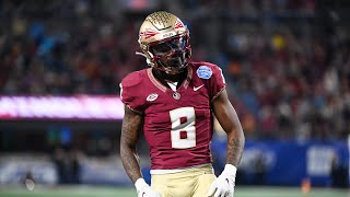 Renardo Green  Cornerback  Florida State  2023 Highlights  2024 NFL Draft [upl. by Stew]