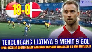 🔴 PECAHKAN REKOR DUNIA  DiLuar NurulTimnas Indonesia Hancurkan Denmark dengan Skor Telak 180 [upl. by Mort]