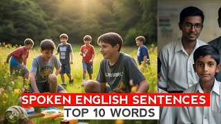 Spoken English SentencesEnglish Words 💫 Top 10 WORDS [upl. by Nariko]