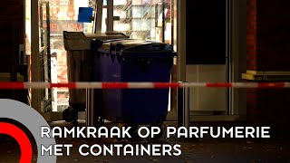 Ramkraak parfumerie Son en Breugel daders zonder buit gevlucht [upl. by Ahsael206]