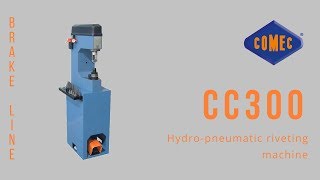 Hydropneumatic riveting CC300  Comec [upl. by Iramohs]