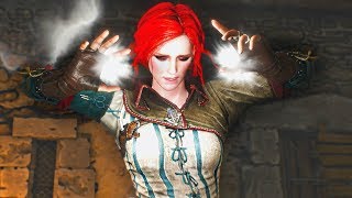 Witcher 3 Rare Scenes Triss Decompresses 2 Figurines  Lytta Neyd amp Battle of Sodden References [upl. by Khalsa]